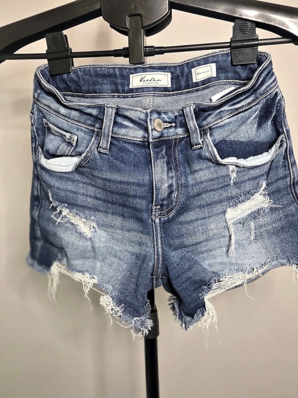 Kancan Signature Midi Short VBK1925 Blue Waist 24